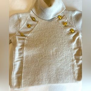 Like new Veronica Beard cream wool sweater